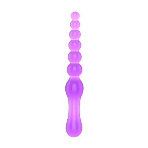 GÉLOVÉ ANÁLNE GULIČKY OBOJSTRANNÉ VAGINÁLNE DILDO