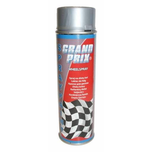 MOTIP GRAND PRIX STRIEBORNÁ FARBA NA KOLESÁ 500ML SPREJ