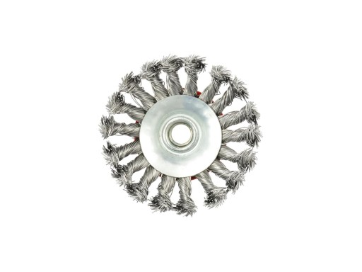 Pletená bočná drôtená kefa 100mm M14 GEKO G00605