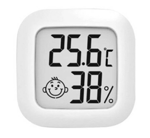 SPOĽAHLIVÝ ELEKTRONICKÝ TEPLOMER DIGITÁLNY IZBOVÝ HYGROMETER METEOSTANICA