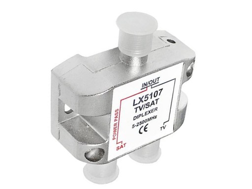 TV/SAT zlučovač 5-2500Mhz LX5107