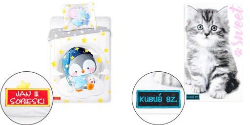Nášivka na meno s názvom pre materskú školu