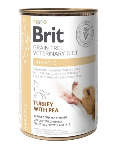 Brit GrainFree Diets Pes CAN HEPATIC 400g