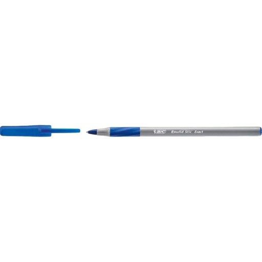Guľôčkové pero Bic Round Stic Exact, 0,7 mm, modré