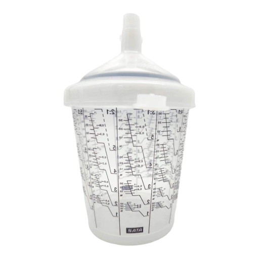 RPS SATA poháre na farby 600ml NÁDRŽKA 125 μm