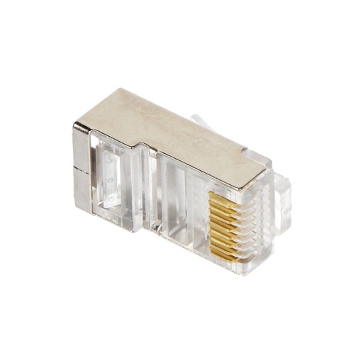 RJ45 FTP SIEŤOVÁ ZÁSTRČKA CAT 5E tienená 10 KS