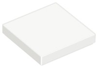 LEGO TILE 3068b 2x2 biela NOVINKA (1g)