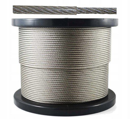 NEREZOVÉ LANO S PVC Opletením 4/5mm - 02392