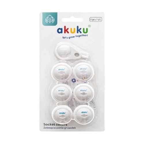 AKUKU Ochrany elektrických zásuviek, 6 ks.