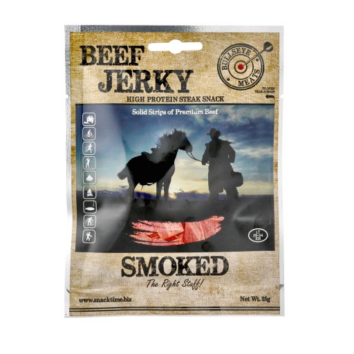 BULLSEYE MEATS HOVÄDZIE JERKY ÚDENÉ 25 g
