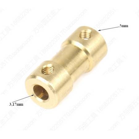 Konektor adaptéra hriadeľa motora osi 3,17x5mm
