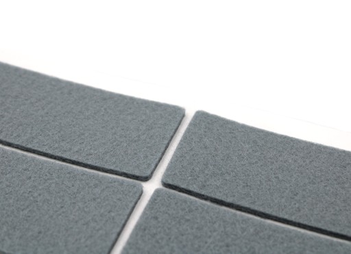 Samolepiace plsti STAROSTLIVOSŤ O PODLAHU 40x90 mm SVETLO SIVÁ