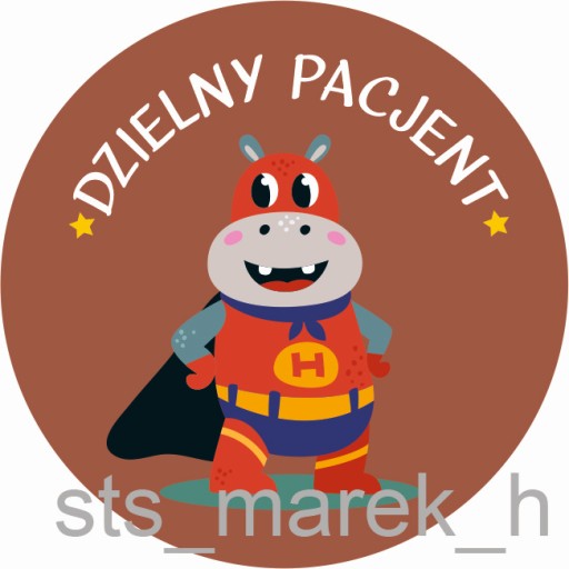 Motivačné nálepky odvážny pacient VEĽKÉ 5 cm pre chlapcov HEROES 100 ks.