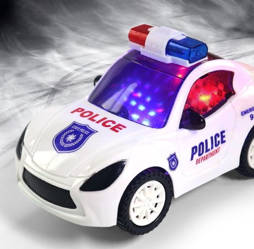 AUTOPOLICIA POLICAJNÉ AUTO 3D SVETLÁ ZVUK NA BATÉRIU