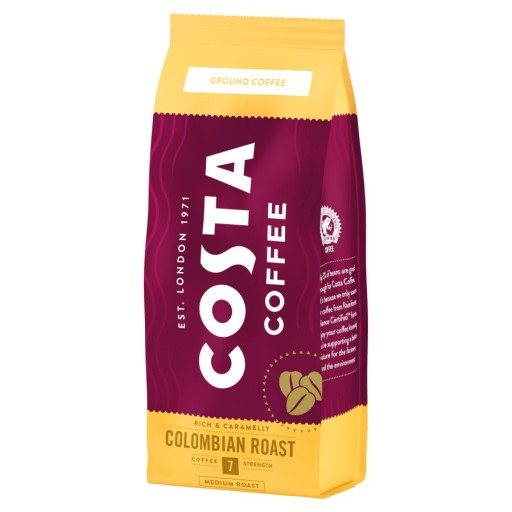 COSTA KÁVA KOLOMBIAN ROAST mletá káva 200G