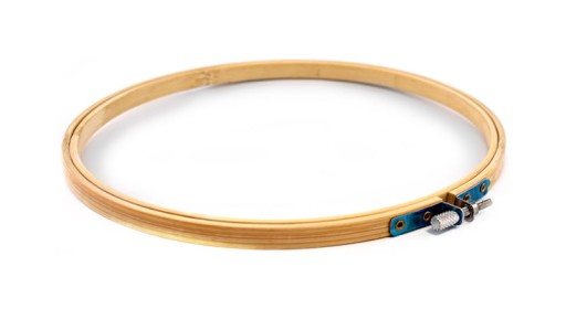 Bambusový vyšívací rámik / priemer 12,5 cm / G1251