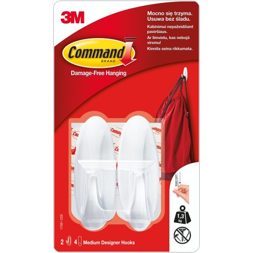 COMMAND 3M STREDNÉ HÁKY 2 KS 1,3 Kg 17081