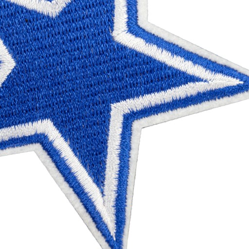 Nažehľovacia termo náplasť Blue Star Star