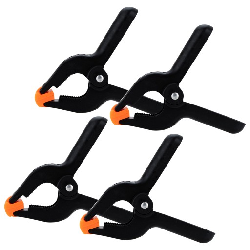 Pružinová svorka tesárska modelovacia svorka SET 3'' 4 ks.