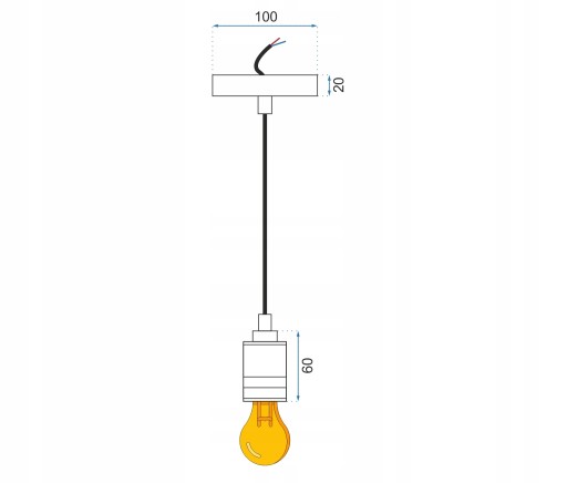 STROPNÉ ZÁVESNÉ LAMPY, LUSTER, FARBY, LAMPA E27