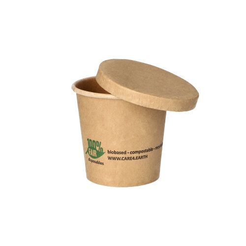 Jednorazové papierové nádobky na dip omáčku 90ml 50