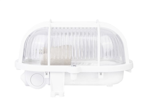 Lampa s oválnym kanálom s plastovou sieťkou 60W