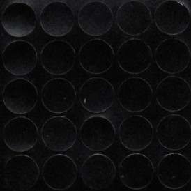 ZÁSTRČKA SAMOLEPIACA 14MM 325 ČIERNA HLADKÁ