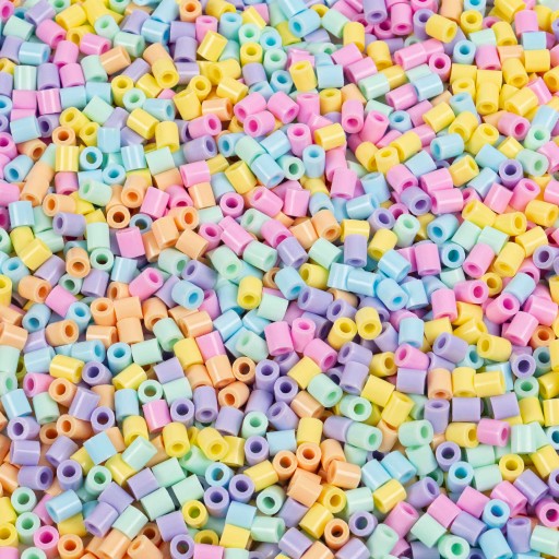 Nažehľovacie korálky 2000 PASTEL La Manuli korálky 5mm Náhradná sada