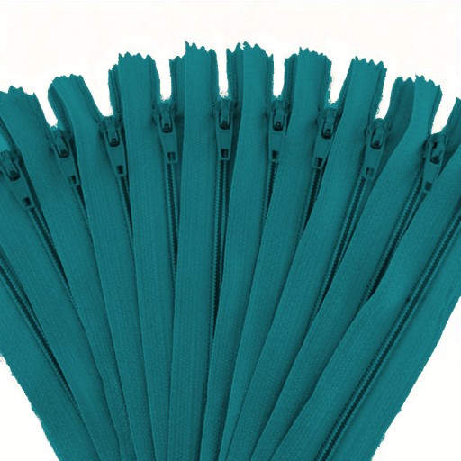 Zips Zips PÁSKA Zips EXPRESS TMAVÝ TYRKYSOVÝ 18CM 10 KS