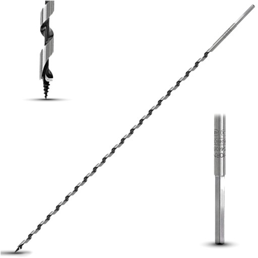 VŔTAČKA DO DREVA Závitovka 6x460mm Závitovková závitovka