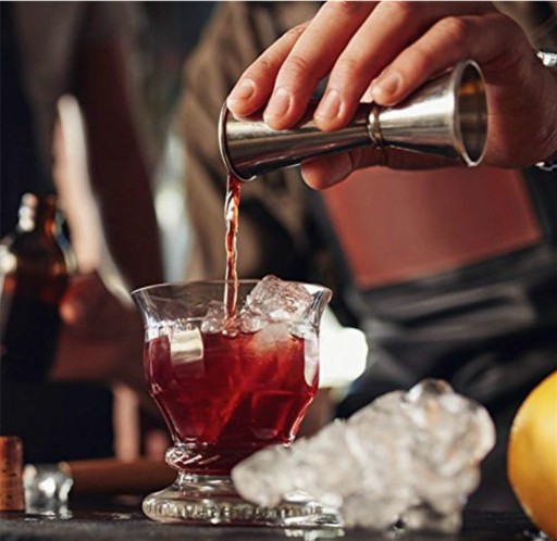 Obojstranná japonská barmanská odmerka - Jigger (30/60 ml)