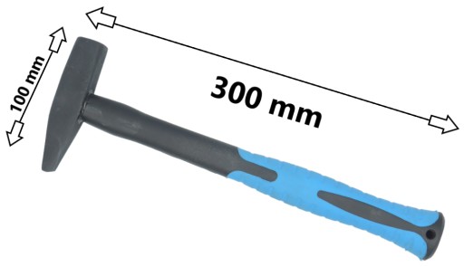 Zámočnícke kladivo 300g sklolaminátové kladivá