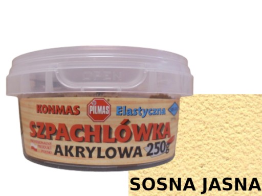 AKRYLOVÝ TMEL ELAST KONMAS 250g SVETLÁ BOROV