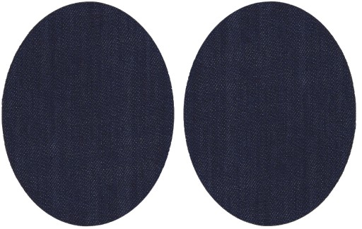 Nášivky na nohavice JEANS 13 x 10 cm DARK JEANS