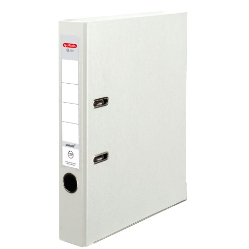 Herlitz Q.File A4 zakladač 50mm 5cm Biela