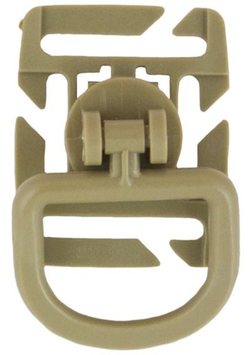Camo Prídavný D-Ring Molle Coyote držiak