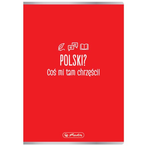 Linkovaný zápisník pre poľský jazyk A5 s hárkom Herlitz, 60 listov