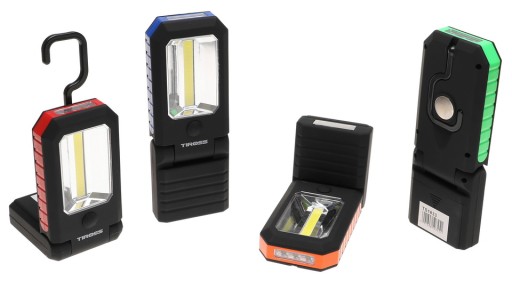 Dielenské svietidlo 3W COB LED magnetický háčik 1833