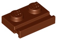 LEGO 32028 GUIDE 1x2 hnedá NOVINKA (5g) 6 ks.