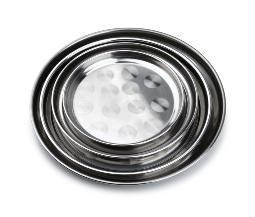 nerezový podnos okrúhly 24,5cm COOKINI Basic Kitchen