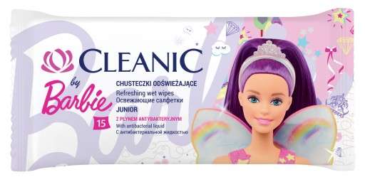 Cleanic Hot Wheels osviežujúca utierka 15 ks.