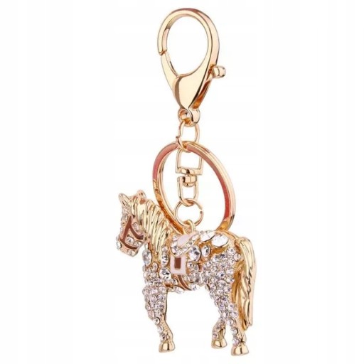 KRÚŽOK NA KĽÚČENKU Kôň Kôň Kôň kamienky Keychain