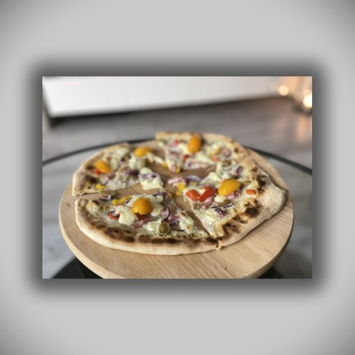PIZZOVÝ PLECH NA PEČENIE TARTOV XXL PLECH Z UHLÍKOVEJ OCELE 33CM