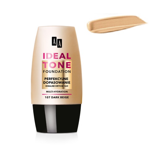 AA Make Up Ideal Tone podkladový perfektný fit 107 tmavo béžový 30ml