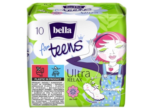 Hygienické vložky Bella for Teens Ultra Relax