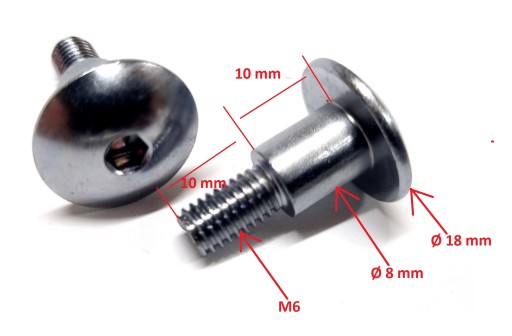SKRUTKA M6x20 KABEL SUZUKI AN SV SFV GSF GSX VL VZ