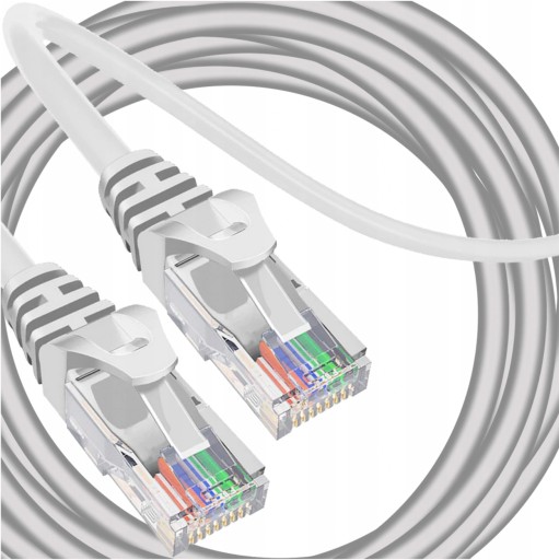 LAN RJ45 INTERNETOVÝ KÁBEL UTP KRÚBENÝ PÁR ETHERNETOVÝ KÁBEL 30M