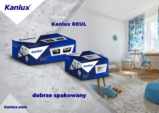 Kanlux REUL DTL W/B GU10 stropné očko