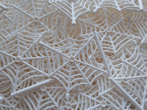 Lego 90981 Spider Web White White 3 ks