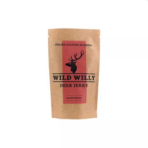 WILD WILLY Dried Deer Jerky Classic 30G